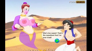 Aladdin en de magische lamp spel video