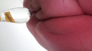 BBWFISTSLUT inserción extrema de botella anal