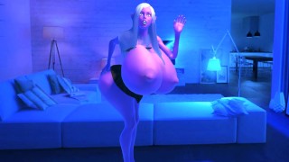 Rave Dance Wachstum Inflation