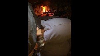 Мама друзей дает горячую дорогу головой в поездке домой из сексуального похода! 