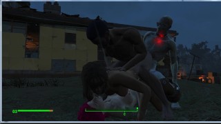 Fallout 4 Sex Mod | Sexo a quatro | Jogo Porno |Jogos para adultos