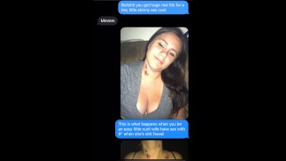 Škádlení mého manžela s mou starší nevlastní sestrou během sextingu