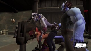 Porno-Monster! Futa | 3D-Monster-Fick