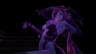 Halloweenská noc se Slime-Girl - Eris (3D Hentai, 4K, 60FPS, Necenzurované)