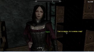 Skyrim Serana. Princesse vampire délicate et sexy | Gameplay sur PC
