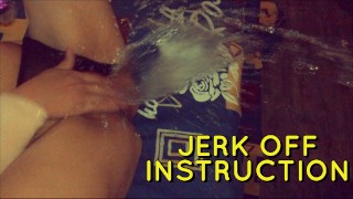 Emily Sex Queen doet haar eerste JOI voor haar fans en squirt veel - Jerk Off Instructions