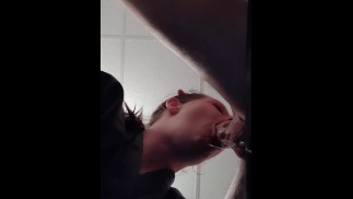 Express throatfuck en throatpie om mijn nieuwe throating techniek te test