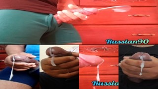 Папочка Стонет, Грязные Разговоры и Кончают - Камшот Сборник От Первого Лица 2