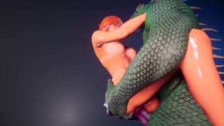 Twee lullen Monster x Busty Roodharige