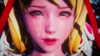 Overwatch Futa - vášnivý sex D.Va a milosrdenství - Lite verze