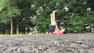 Eu tive um treinamento sexual de alta intensidade com um companheiro de foda em um parque perto do l