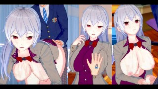 [Hentai Spel Koikatsu! ]Heb seks met Touhou Grote tieten Sagume Kishin.3DCG Erotische Anime-video.