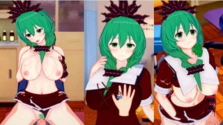 [¡Juego Hentai Koikatsu! ] Tener sexo con Touhou Big tits Hina Kagiyama.Video de anime erótico 3DCG.