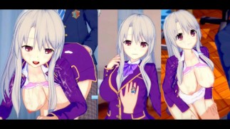 [Hentai Game Koikatsu! ] Faça sexo com Fate Peitões Illyasviel von Einzbern.Vídeo 3DCG Anime Erótico