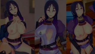 [Hentai Game Koikatsu! ] Faça sexo com Fate Peitões Minamoto no Yorimitsu.Vídeo 3DCG Anime Erótico.