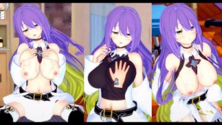 [Hentai Gra Koikatsu! ] Uprawiaj seks z Duże cycki Moona Hoshinova.3DCG Erotyczne wideo anime.