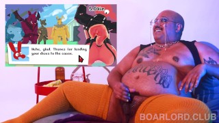 Fat Enby BOARLORD Gapes in Porn Game Help!バレンタインデーにStretchする必要があります