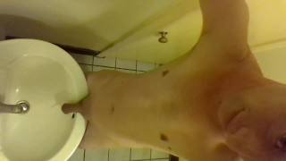 Precumming, Flatulence And Peeing In A Sink