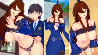 [¡Juego Hentai Koikatsu! ] Tener sexo con Big tits Naruto Mei Terumi.Video de anime erótico 3DCG.