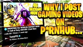 Perché pubblico video di gioco su Pornhub...