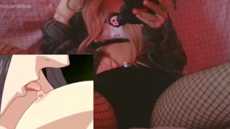 Inocente teen chica amateur masturba su COÑO viendo lesbianas hentai strapon yuri sin censura 18