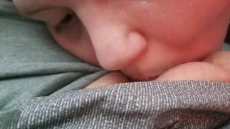 Rudowłosa BBW Daje Głowę Drogi