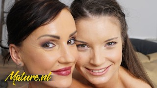 Elen Million Se Nechá Svést Její Krásný Lesbický Krok Dauhgter Anita Bellini