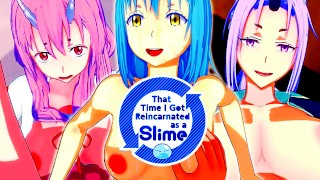 Follando a todas las chicas de Slime Datta Ken Anime Hentai 3d sin censura