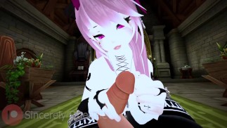 Freira excitada quer que você a encha de pecados - VRChat / VTuber (vídeo exclusivo grátis do Patreon) uwu