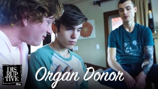 Twink zaczyna lubić mężczyzn po otrzymaniu przeszczepu serca od geja - DisruptiveFilms