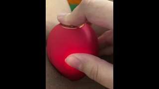 BRINCANDO COM MEU VIBRADOR ROSE! ME FEZ GOZAR TÃO RÁPIDO!