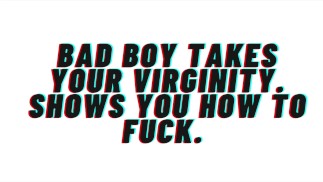 AUDIO: [M4F] Bad Boy nimmt dir deine Jungfräulichkeit