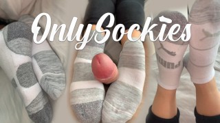 Cum en mis calcetines