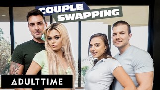 ADULT TIME - ¡Gia Derza y Destiny Cruz FOLLAN DURO EN EL MEJOR CUARTETO DE INTERCAMBIO COMPLETO!