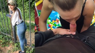 Un inconnu a sauvé une belle fille d’un piège et l’a baisée dans la bouche et le cul