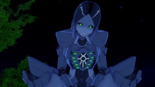 Necron 动漫女孩 BJ |战锤 40k