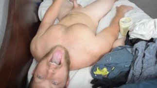 Spuit sperma op mijn gezicht en DRINK MIJN EIGEN JIZZ nadat ik dit natte dikke poesje zo goed neuk!