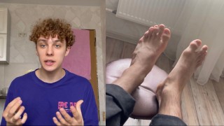 ¡Mi revisión de PIES! ¡Ponles un poco de crema al final!