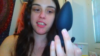 PinkMoonLust新しいToy試験Lovense Hushアナルバットプラグ振動セックスToyブルートゥースプラスチックHot