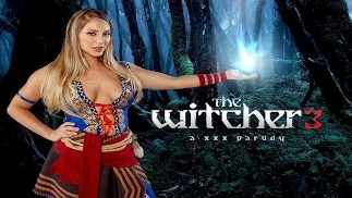 Mollige Kayley Gunner toen KEIRA METZ besloot om haar WITCHER VR porno te neuken