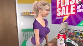 Caldo estivo: Ragazzo compra preservativi da un commesso sexy al negozio di alimentari-EP6