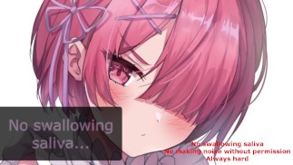 Trening pokojówki z Ram Hentai JOI CBT (Hard Femdom / Upokorzenie Stopy Breathplay)