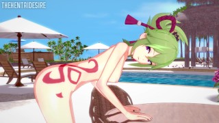 FOLLANDO A KUKI SHINOBU Y SU SEXY CUERPO HENTAI GENSHIN IMPACT