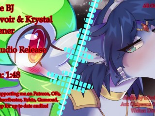 双 BJ |gardevoir x Krystal Fox x Listener（色情毛茸茸的三人组音频）