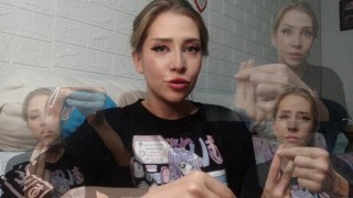 Cuckold, Demütigung, Dirty Talk und JOI auf russisch von deiner heißen Freundin Evelyn