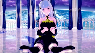 OKAZYWANIE MIŁOŚCI SATELLI, WIEDŹMIE ZAZDROŚCI 😳 RE:ZERO HENTAI