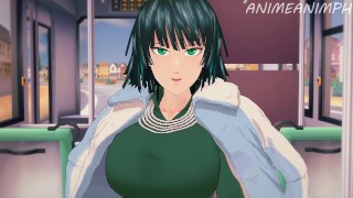 Cazzo Fubuki da One Punch Man Fino a Creampie - Anime Hentai 3d Uncensored