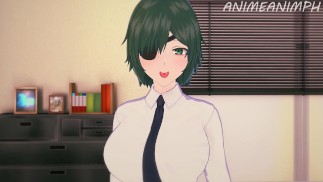 Himeno da Chainsaw Man viene scopata da Denji fino a Creampie - Anime Hentai 3d Uncensored