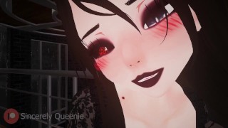 トイレでロマンチックなデートが過ぎ去るASMRロールプレイ-キス-耳舐め-ソフトスポーク-VRChat