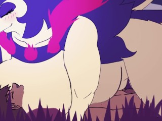 Kurwa z Mamuśką Pokemon Thyplosion Hisui Creampie